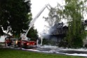 Grossfeuer Einfamilienhaus Siegburg Muehlengrabenstr P0785